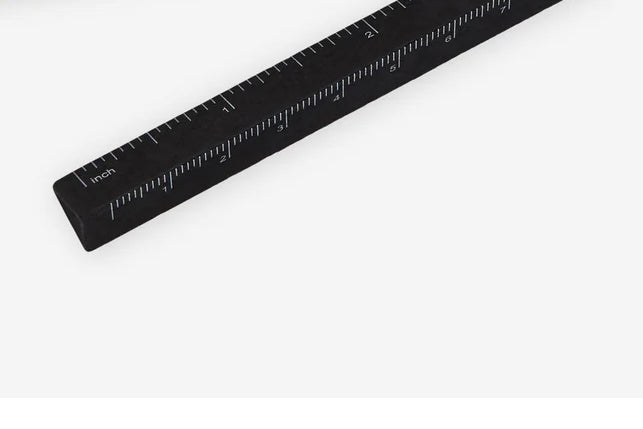 E+M Prisma Ruler - Black | Flywheel | Stationery | Tasmania