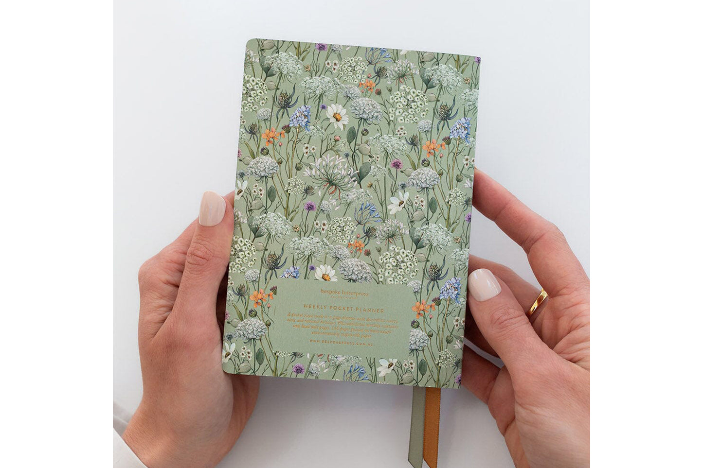 Bespoke Letterpress 2027 Pocket Planner - Willowmere Flywheel Stationery Tasmania