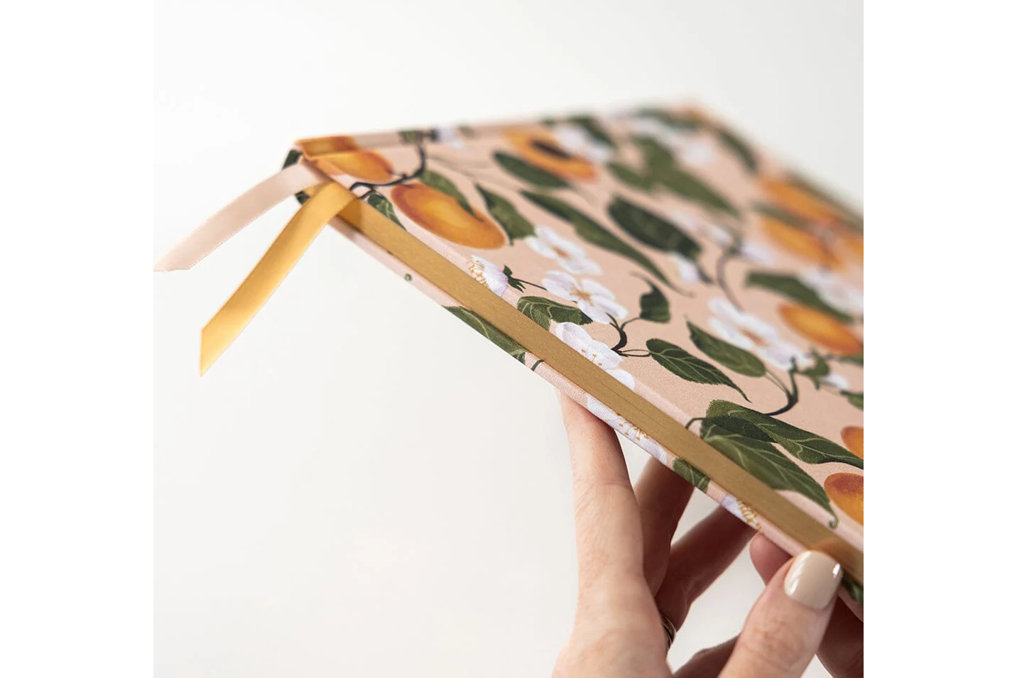 Bespoke Letterpress Heirloom Recipe Book Journal - Peaches | Flywheel | Stationery | Tasmania