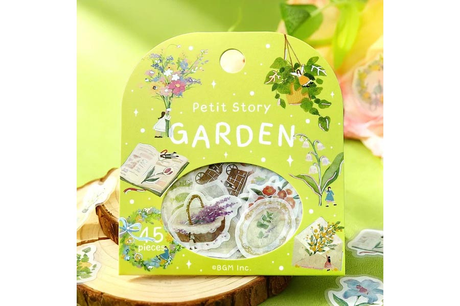 BGM Flake Stickers - Petit Story Garden