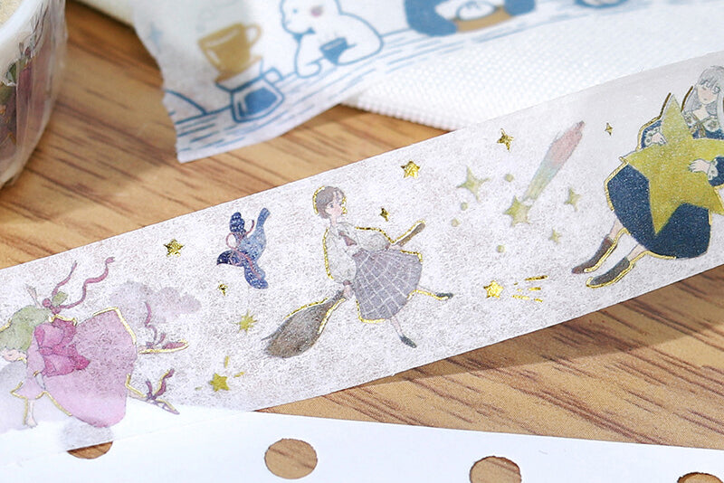 BGM Masking Tape - Flying Girls | Flywheel | Stationery | Tasmania