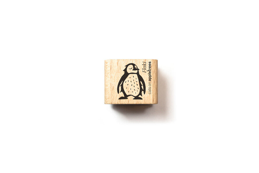 Cats on Appletrees Stamp - Floki the Penguin
