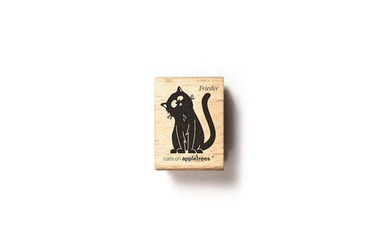 Cats on Appletrees Stamp - Frieder the Cat
