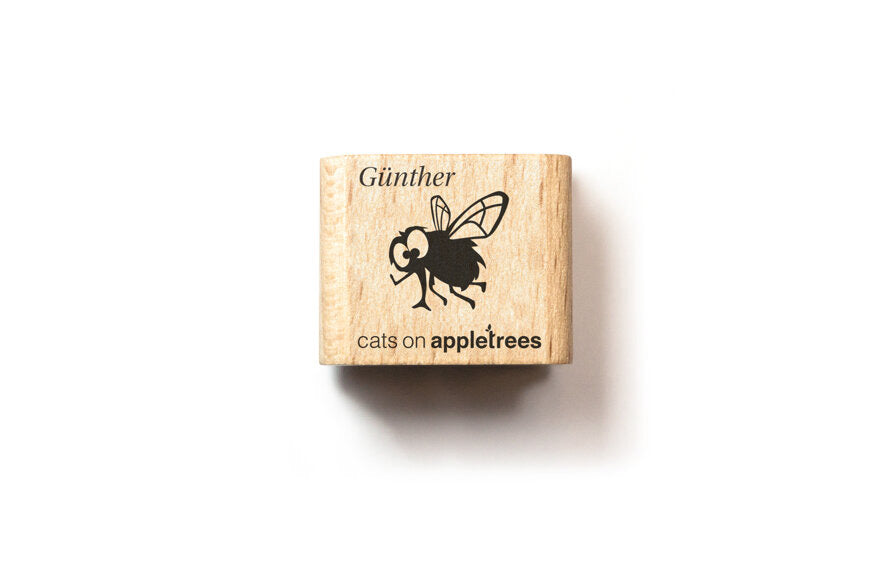 Cats on Appletrees Mini Stamp - Günther the Fly