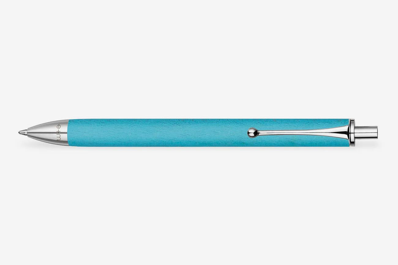 E+M Allwood Ballpoint Pen - Beech Ice Blue | Flywheel | Stationery | Tasmania