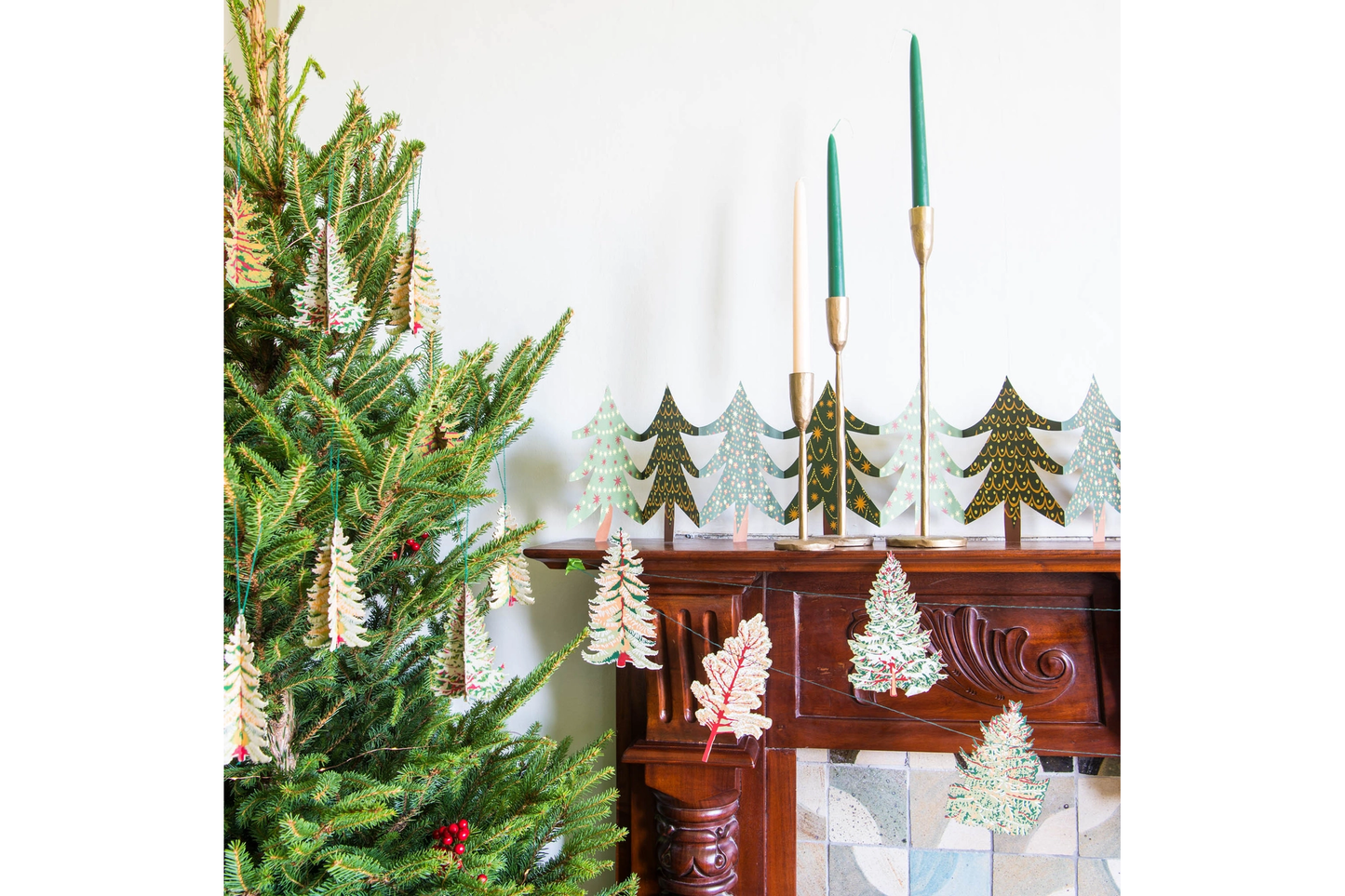 East End Press Paper Ornaments - Forest | Flywheel | Stationery | Tasmania