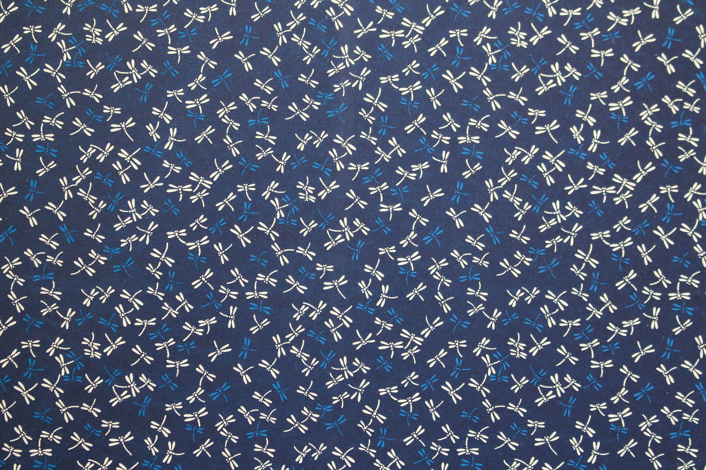 Chiyogami Gift Wrap - Indigo Dragonflies | Flywheel | Stationery | Tasmania