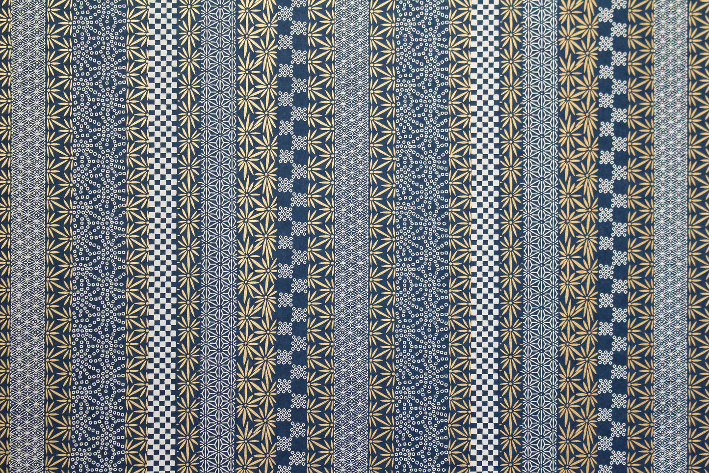 Chiyogami Gift Wrap - Stripes Assorted on Navy | Flywheel | Stationery | Tasmania