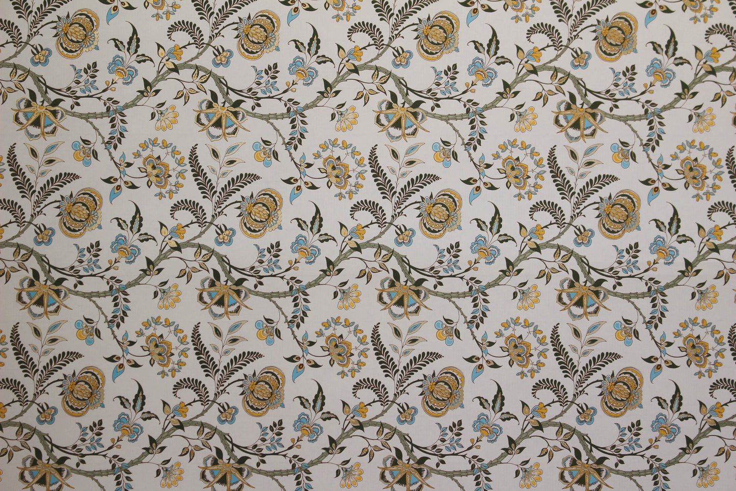 Rossi Gift Wrap - Flowers Yellow & Aqua | Flywheel | Stationery | Tasmania