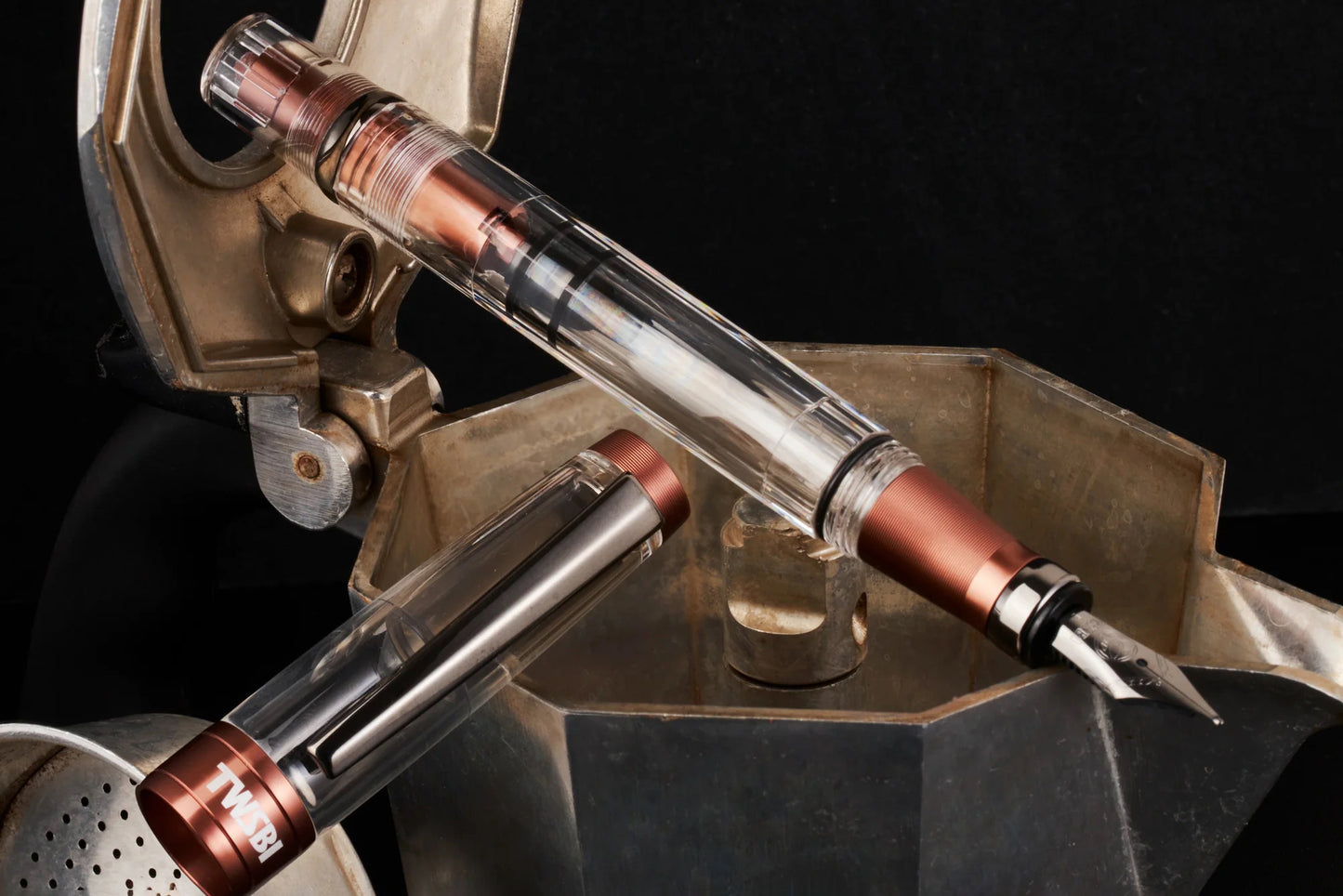 TWSBI Diamond 580 Fountain Pen - Affogato with Onyx | Flywheel | Stationery | Tasmania