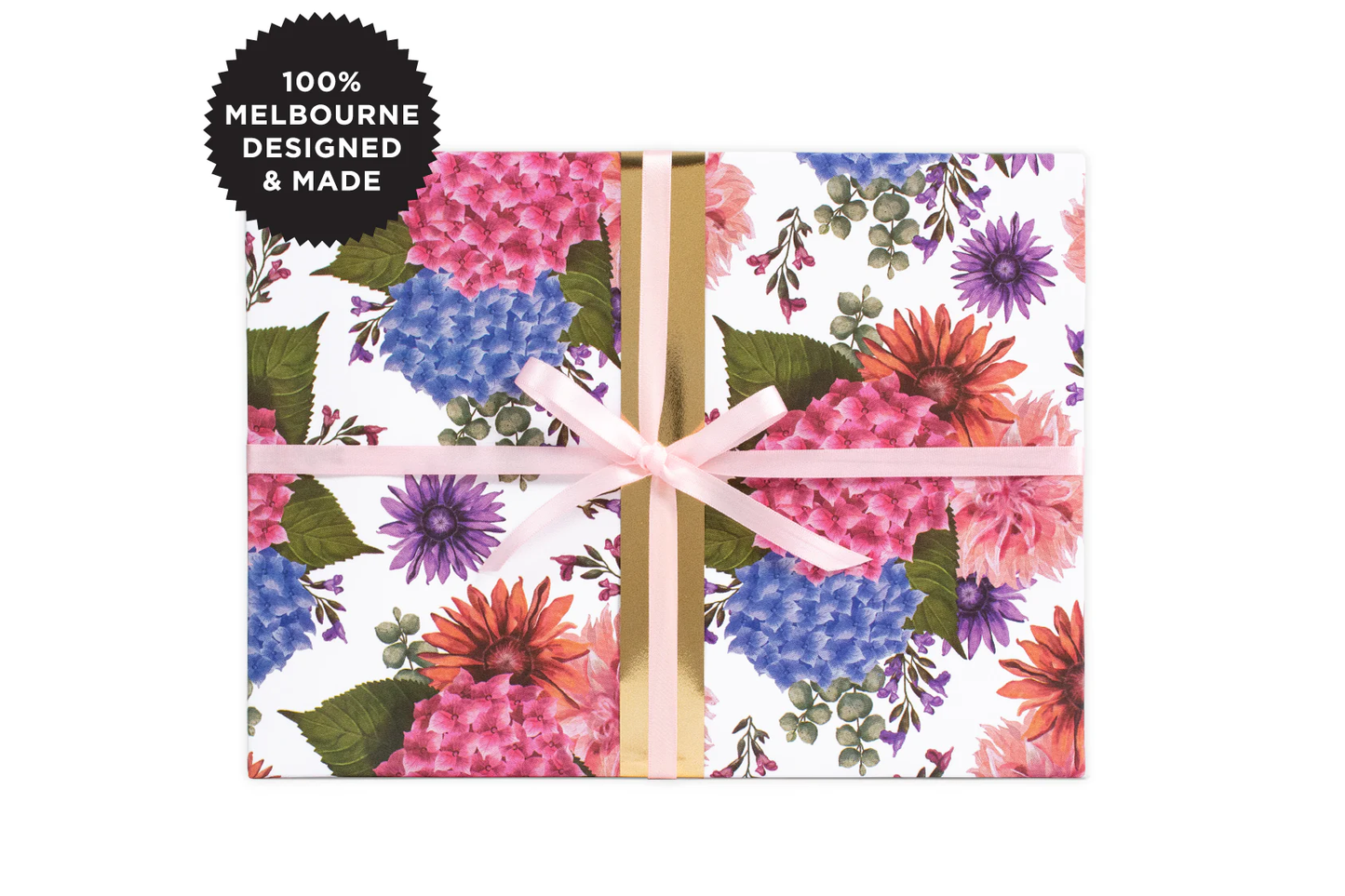 Inky Co Wrap - Hydrangea Posey | Flywheel | Stationery | Tasmania