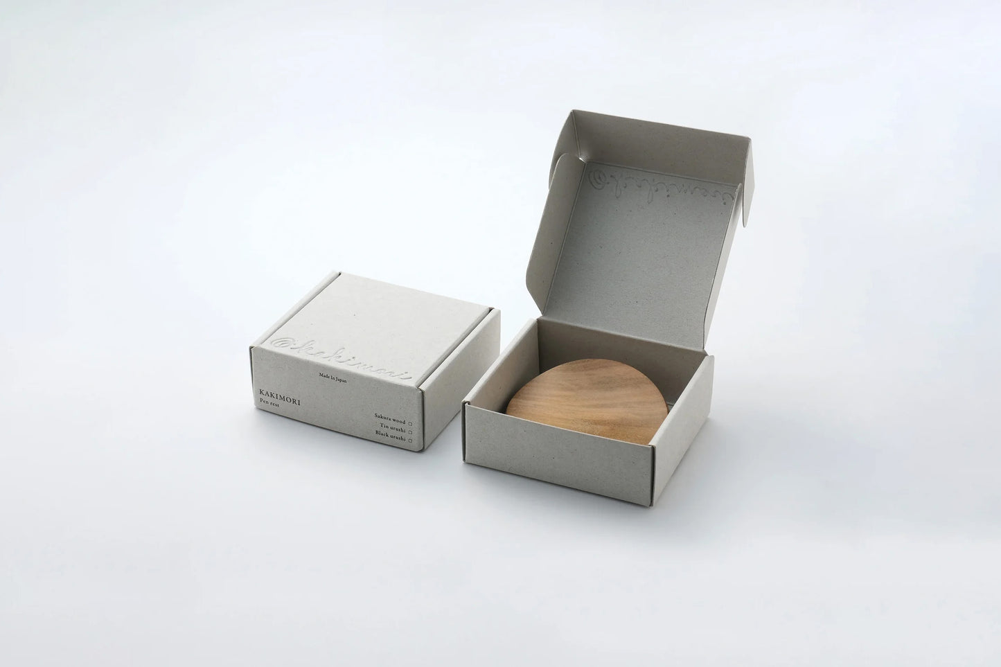 Kakimori Pen Rest - Sakura Wood | Flywheel | Stationery | Tasmania