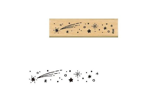 Kodomo No Kao Stamp - Shooting Stars | Flywheel | Stationery | Tasmania
