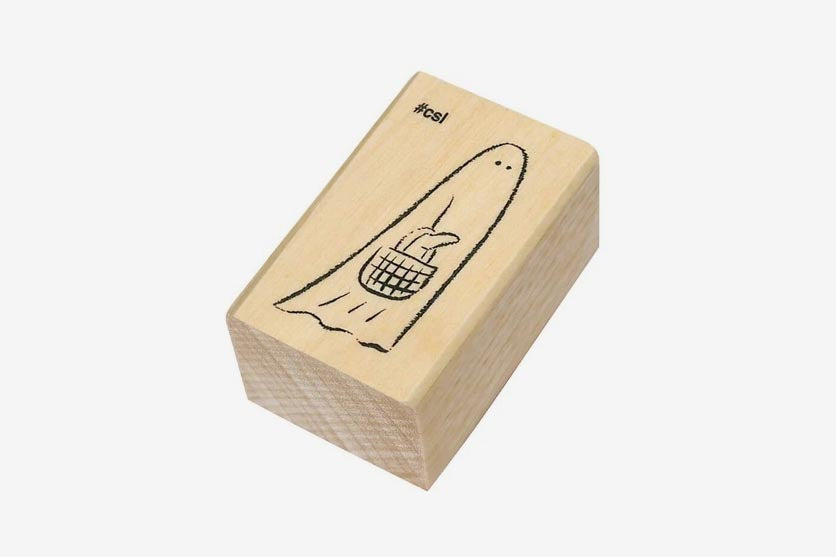 Kodomo No Kao Stamp - Shopping Ghost | Flywheel | Stationery | Tasmania