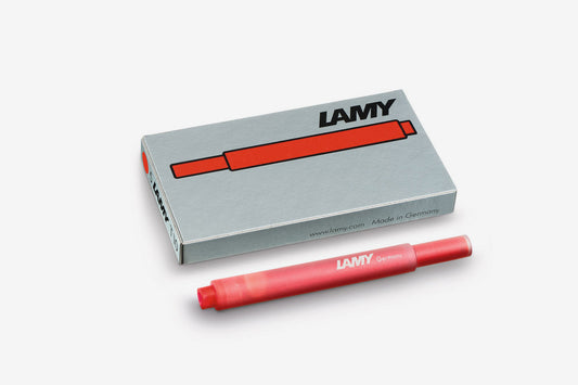 Lamy Ink Cartridges - Red | Flywheel | Stationery | Tasmania
