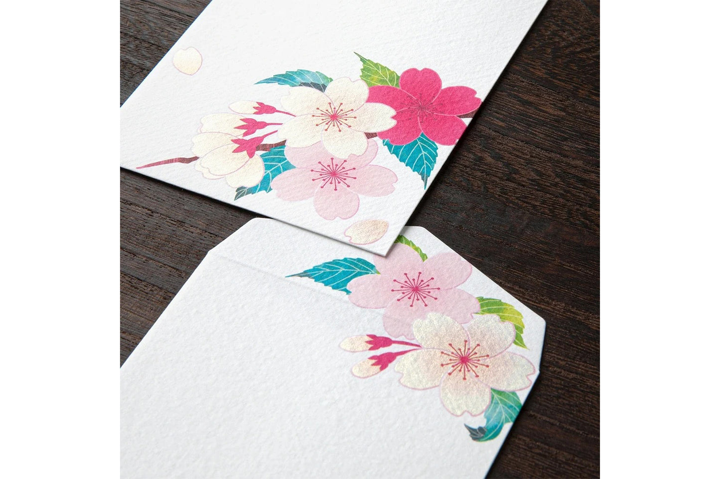Kami Letter & Envelope Set - Cherry Blossom General Flywheel Stationery Tasmania