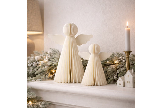 Nordic Rooms Paper Angel Duo - Off White Flywheel Stationery Tasmania