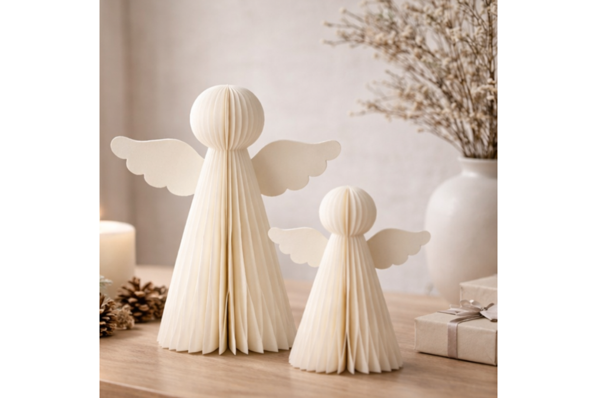 Nordic Rooms Paper Angel Duo - Off White Flywheel Stationery Tasmania