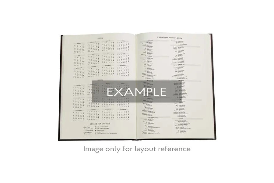 Paperblanks 2026 Grande Weekly Diary - Blue Luxe | Flywheel | Stationery | Tasmania