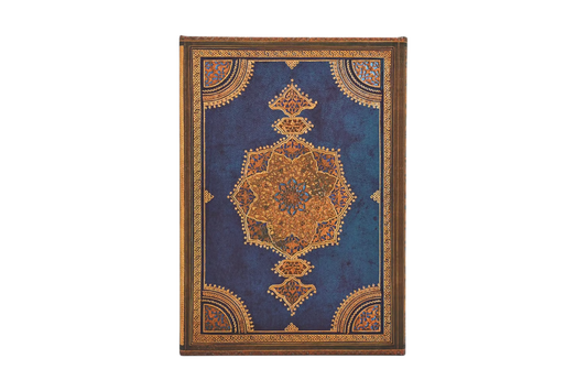 Paperblanks 2027 Midi Weekly Planner - Safavid Indigo Diary Flywheel Stationery Tasmania