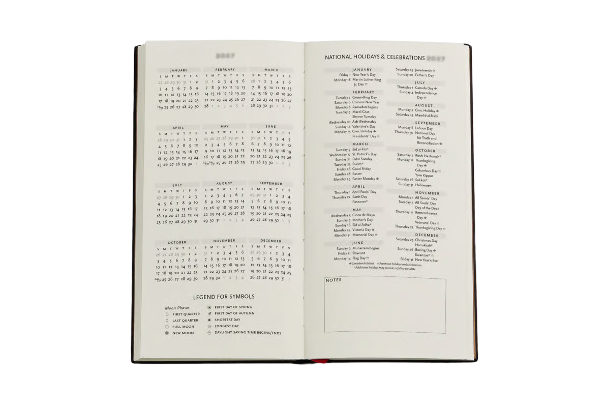 Paperblanks 2027 Slim Weekly Planner - Golden Age
