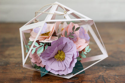PaperNthought 3D Paper Puzzle - Flowers & Butterfly | Flywheel | Stationery | Tasmania