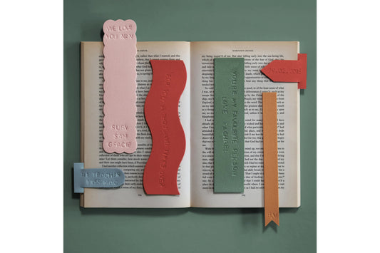 Pikkii Personalised Bookmarks DIY Kit Flywheel Stationery Tasmania
