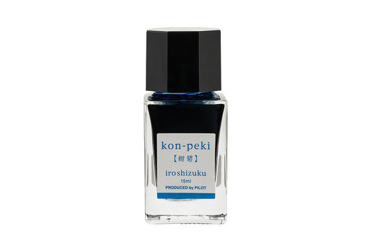 Pilot Iroshizuku Ink 15ml - Kon-Peki Ink Flywheel Stationery Tasmania