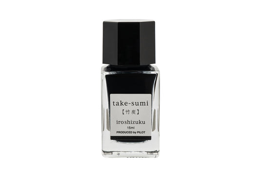 Pilot Iroshizuku Ink 15ml - Take-Sumi Ink Flywheel Stationery Tasmania
