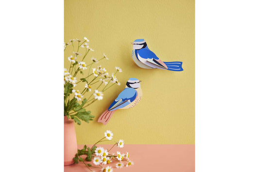 Studio Roof Wall Art - Blue Tits