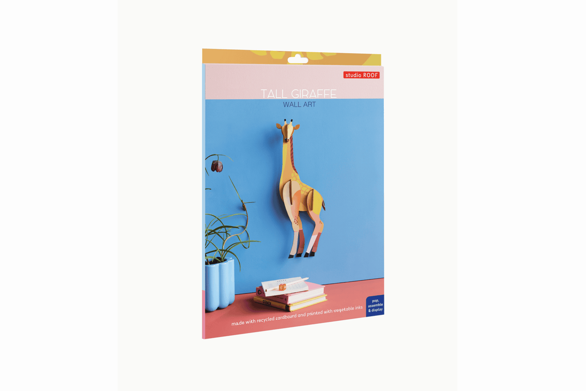 Studio Roof Wall Art - Tall Giraffe