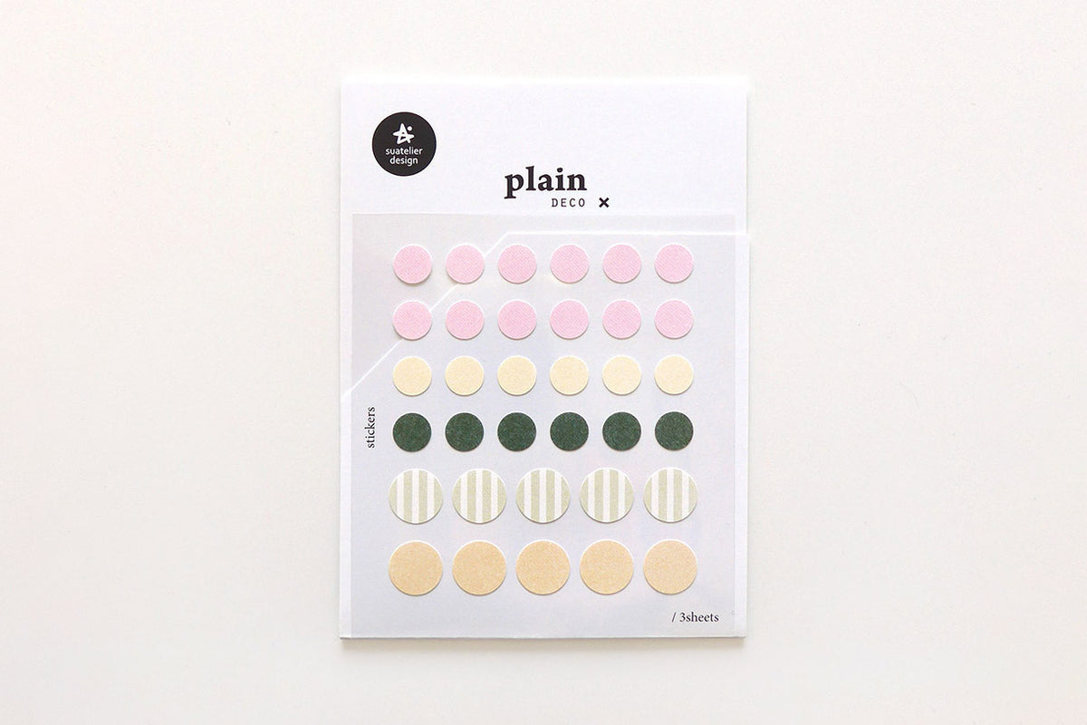 Suatelier Design Plain Stickers - Dots Stickers Flywheel Stationery Tasmania