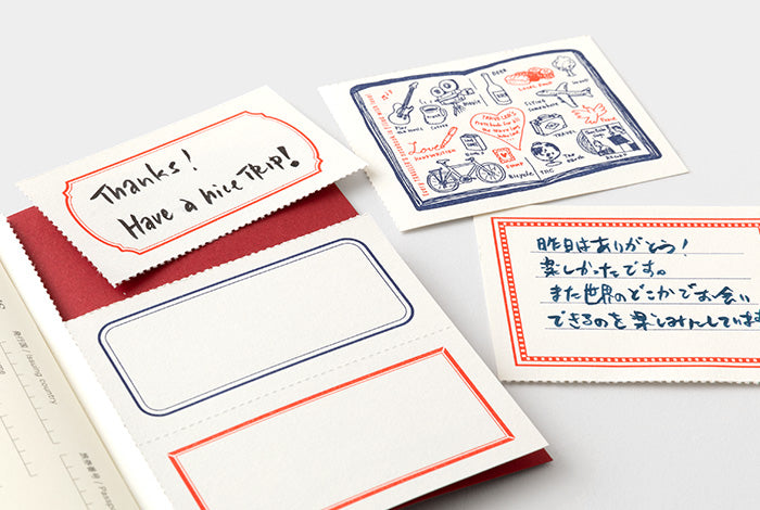 Traveler's Company Limited Passport Notebook - Love and Trip Red | Flywheel | Stationery | Tasmania