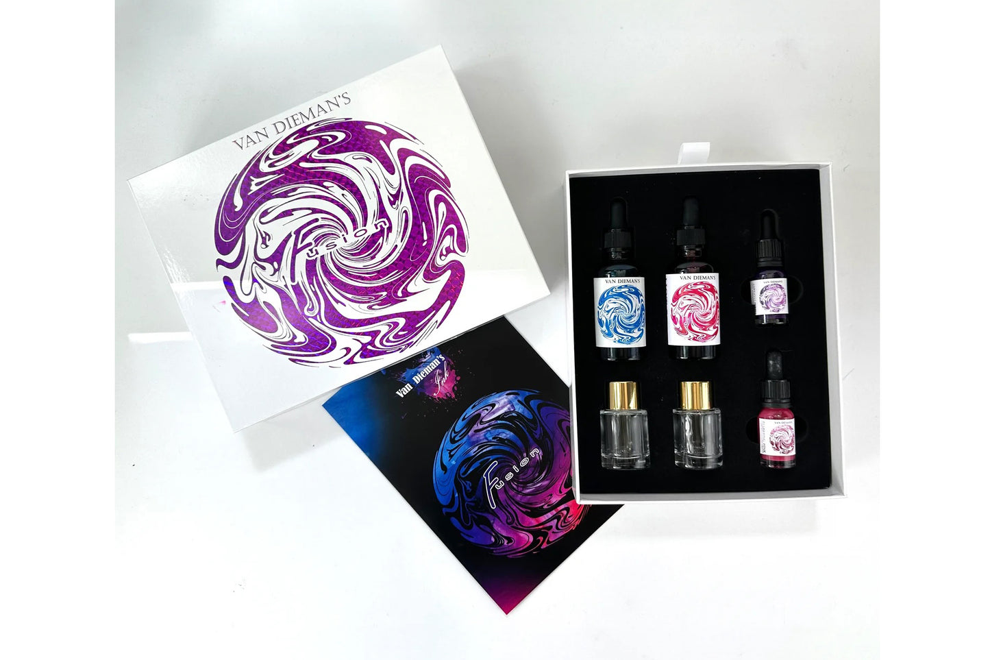 Van Dieman's Ink Fusion Ink Mixing Kit - Purple | Flywheel | Stationery | Tasmania