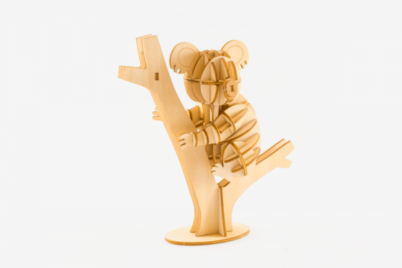 Ki-gu-mi Plywood Puzzle - Koala | Flywheel | Stationery | Tasmania