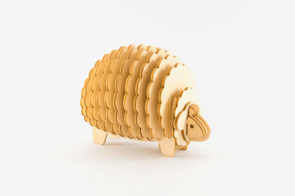 Ki-gu-mi Plywood Puzzle - Sheep | Flywheel | Stationery | Tasmania