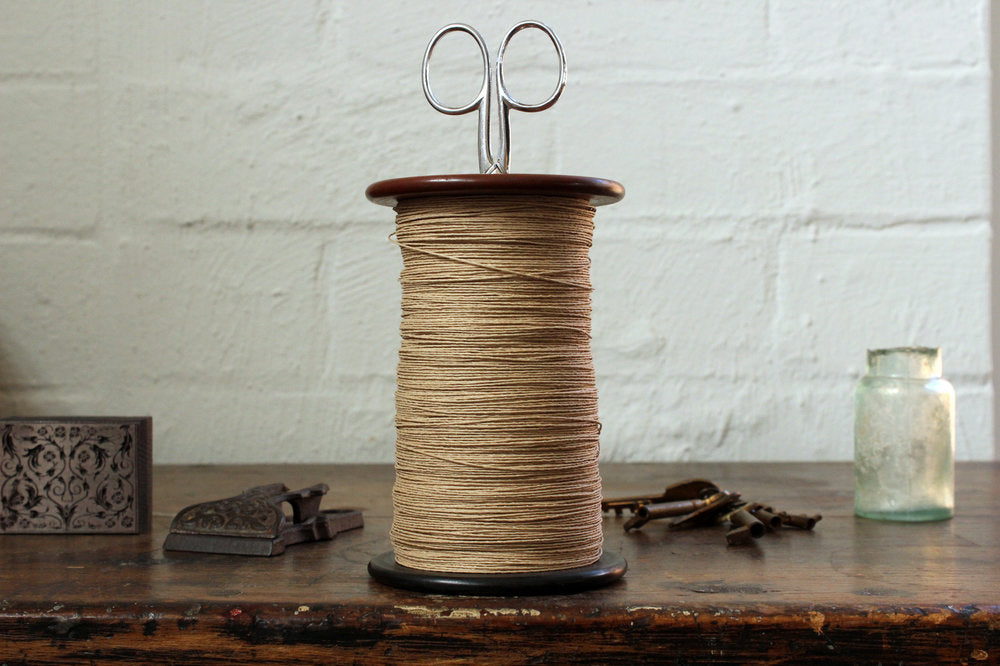 Paperphine Paper twine on Recycled Silk Bobbin - Natural | Flywheel | Stationery | Tasmania