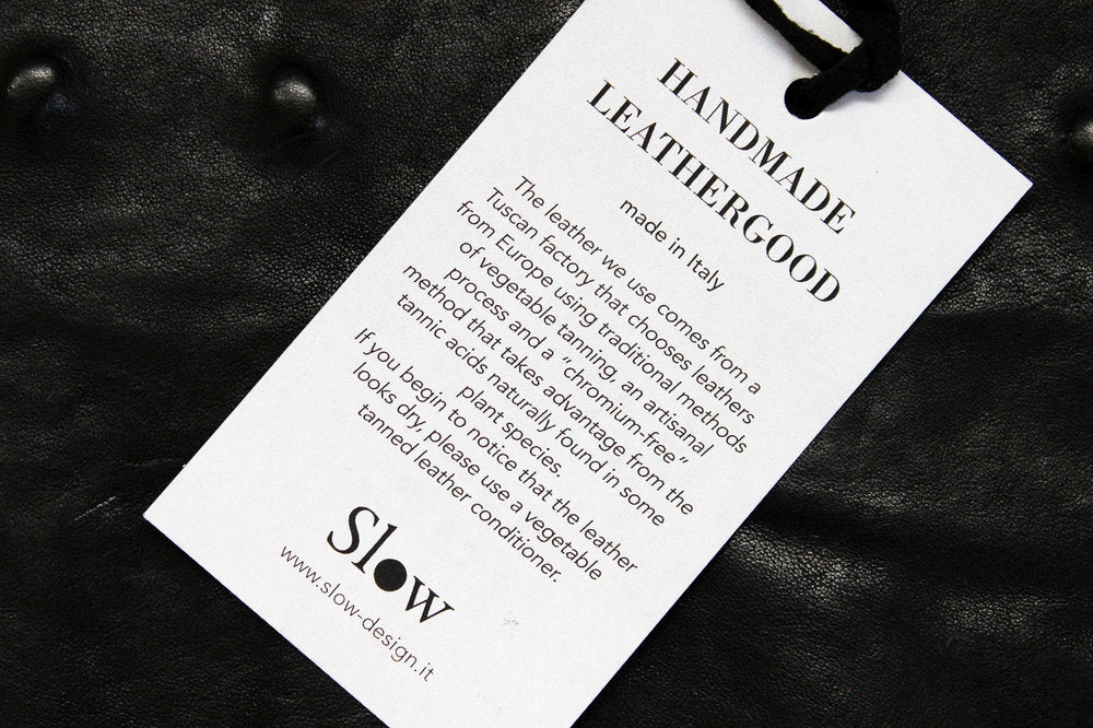 Slow Design Leather - Tattoo Clutch | Flywheel | Stationery | Tasmania