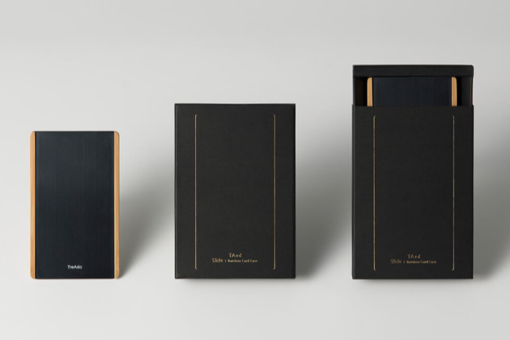 TA+d Card Case - Grey | Flywheel | Stationery | Tasmania