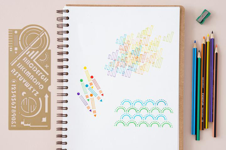 Another Studio Design Stencil - Bauhaus | Flywheel | Stationery | Tasmania