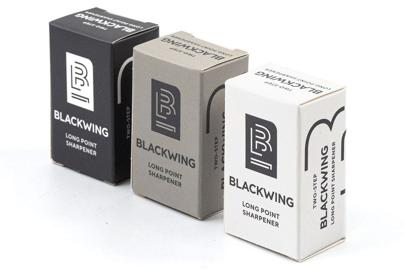 Blackwing Two-Step Long Point Sharpener - White | Flywheel | Stationery | Tasmania