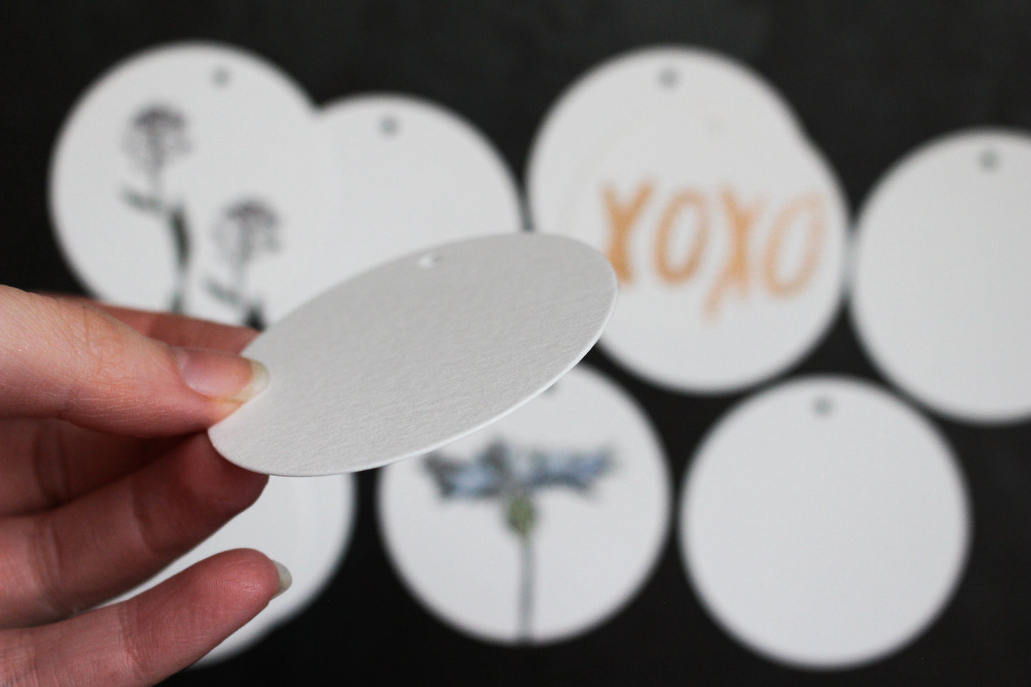 10 x Blank Round Tags | Flywheel | Stationery | Tasmania