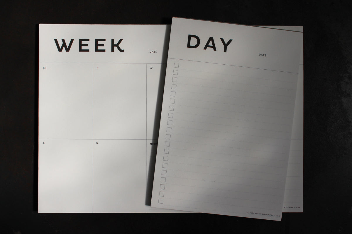 Father Rabbit Planner - A4 Week | Flywheel | Stationery | Tasmania