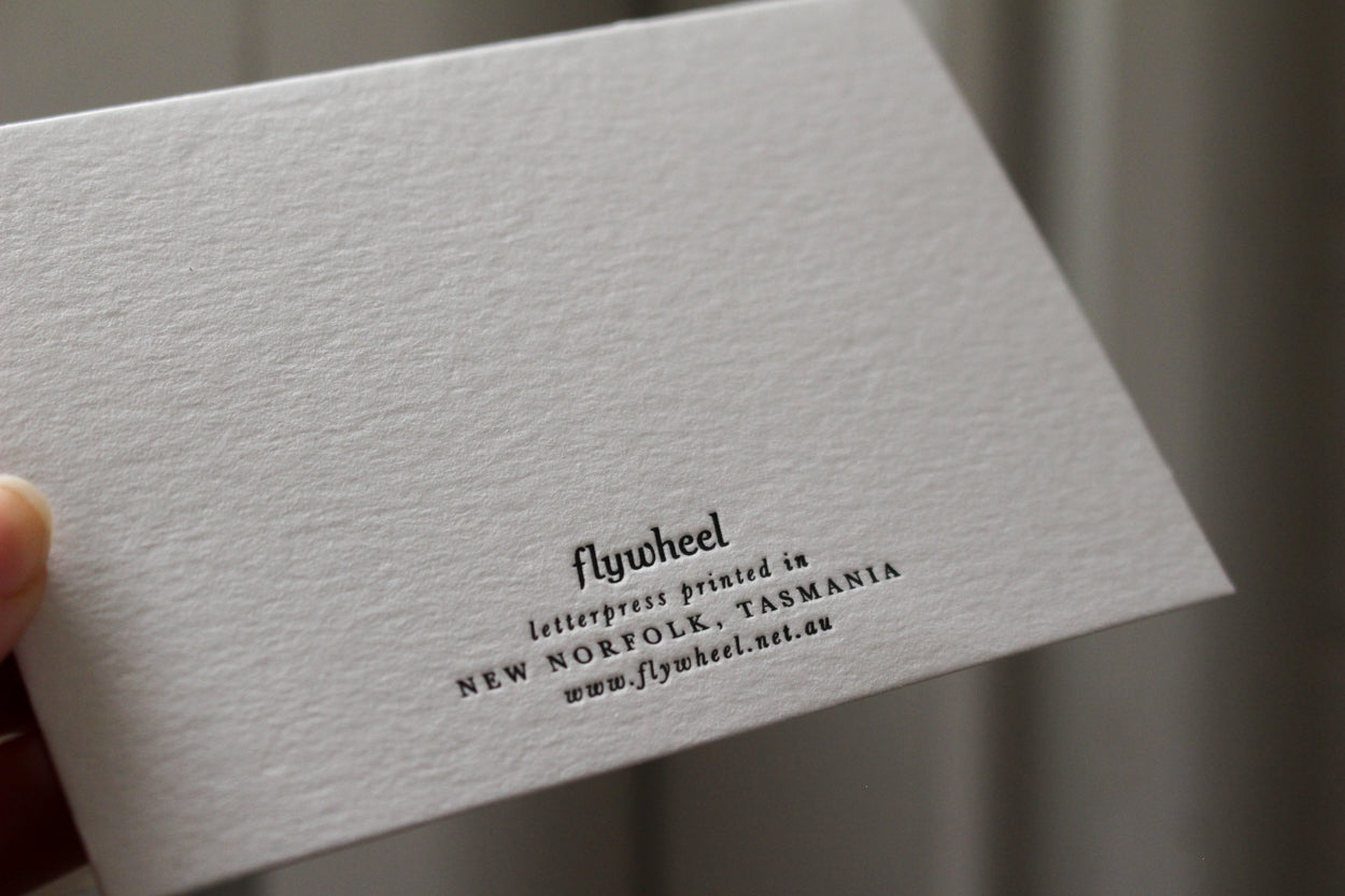 Letterpress Notecard Box Set - Australian Fauna | Flywheel | Stationery | Tasmania
