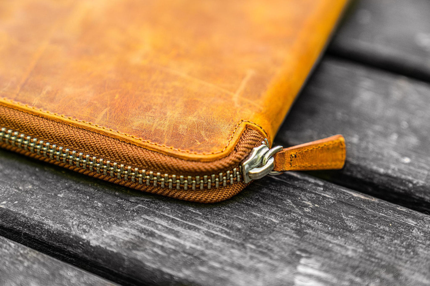 Galen Leather A5 Leather Notebook Folio - Crazy Horse Brown | Flywheel | Stationery | Tasmania