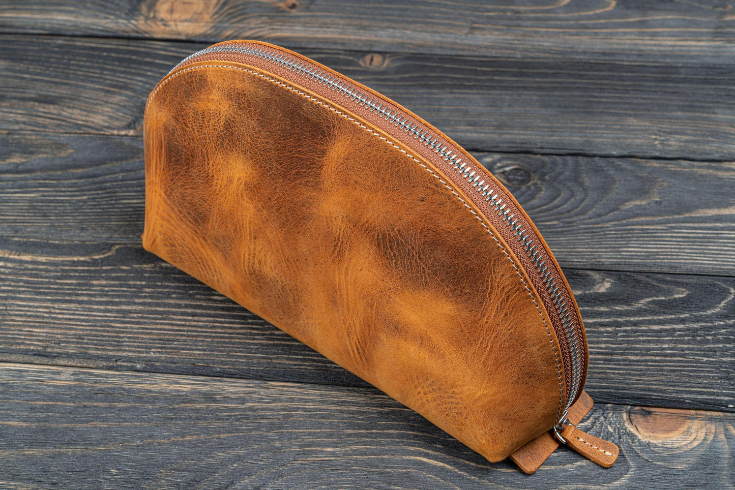 Galen Leather Lunar Case - Crazy Horse Brown | Flywheel | Stationery | Tasmania