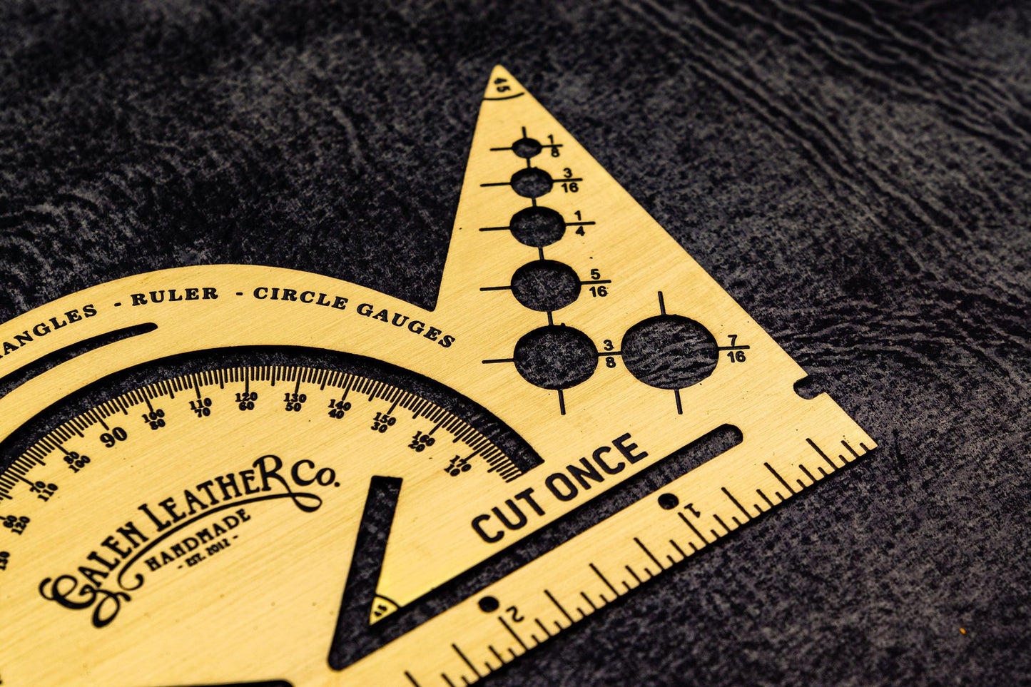 Galen Leather Brass Combine Tool | Flywheel | Stationery | Tasmania
