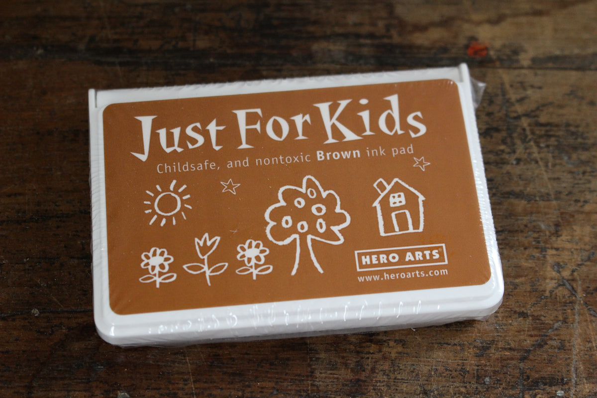 Hero Arts Just For Kids Ink Pad - Brown | Flywheel | Stationery | Tasmania