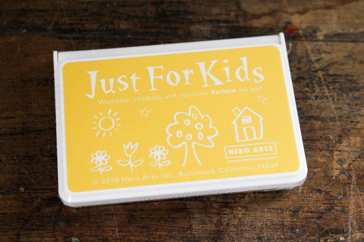 Hero Arts Just For Kids Ink Pad - Yellow | Flywheel | Stationery | Tasmania