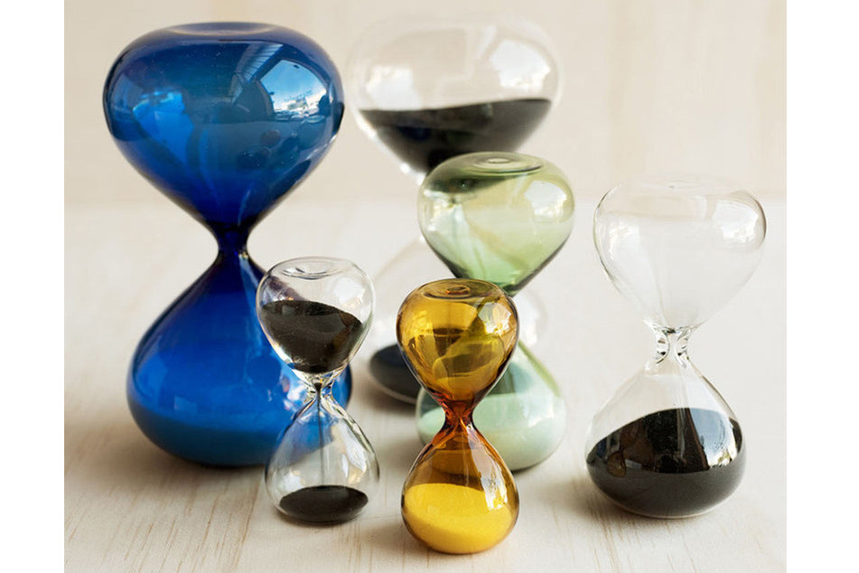 Hightide Sandglass - Clear - Large | Flywheel | Stationery | Tasmania